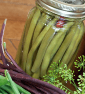 pickled green beans