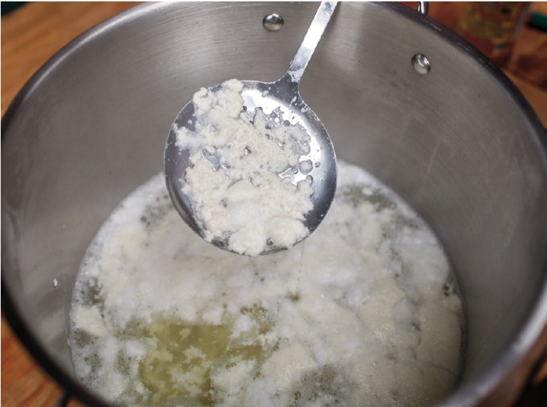 Fast Ricotta Cheese Chelsea Green Publishing   Artofnaturalcheesemaking Ricotta2 768x571 