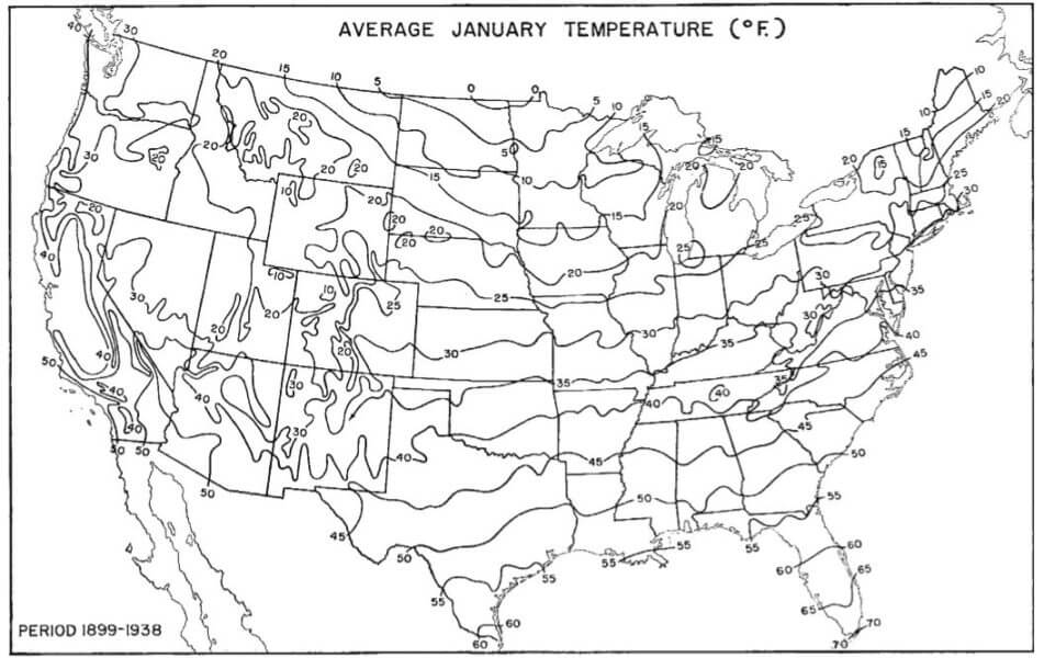 How to Use Climate Maps to Navigate the Winter Harvest - Chelsea Green ...