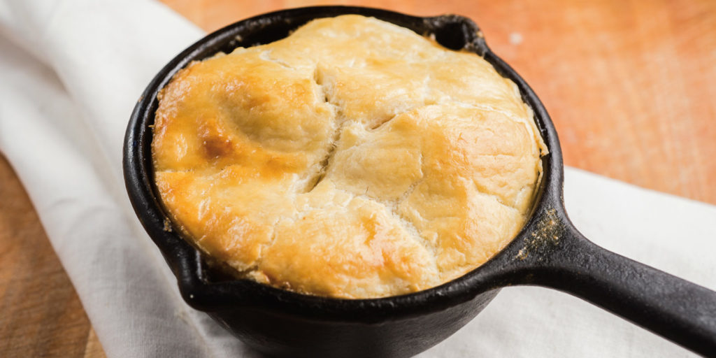 winter veggie root pot pie