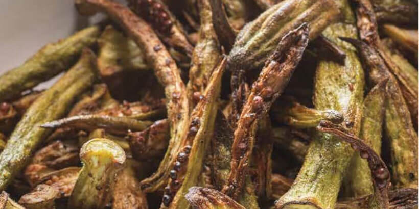 okra fries